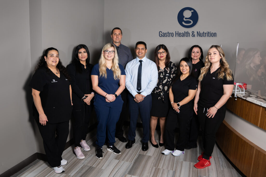 Gastro health and nutrition medical team.