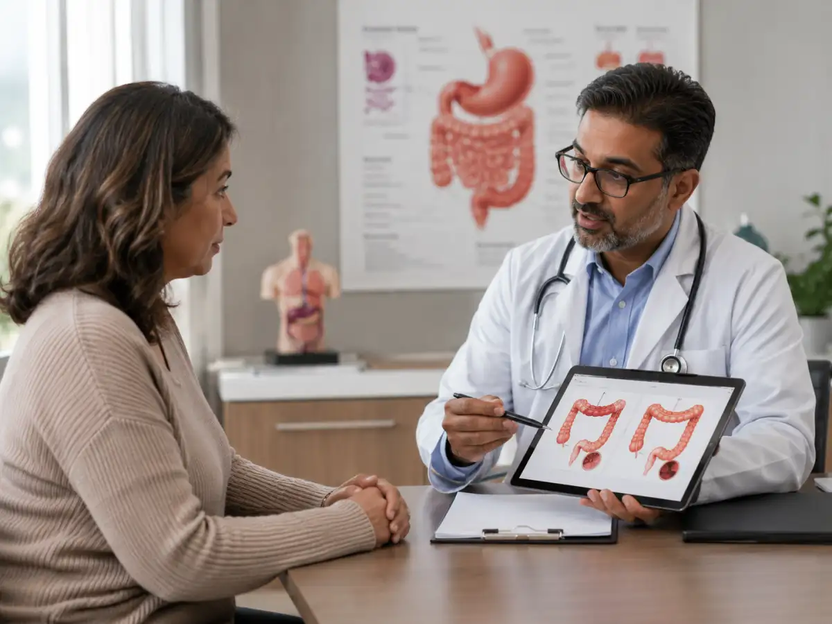Blogs - Gastro Health & Nutrition | Digestive Wellness Tips 9 Doctor explaining IBS and IBD differences