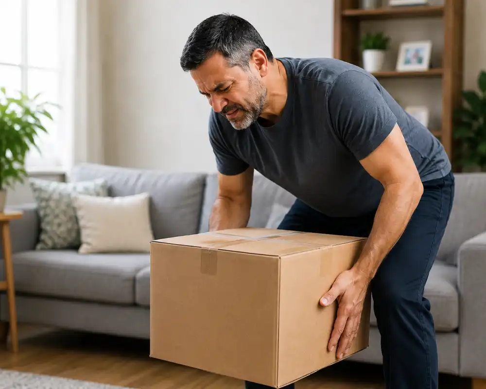 hiatal hernia heavy lifting risk factor